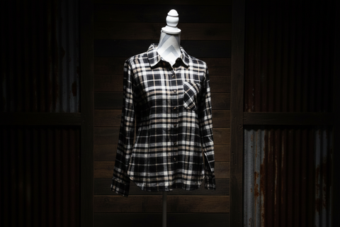 S - Made in MI Plaid Flannel Shirt by Center Road Studio