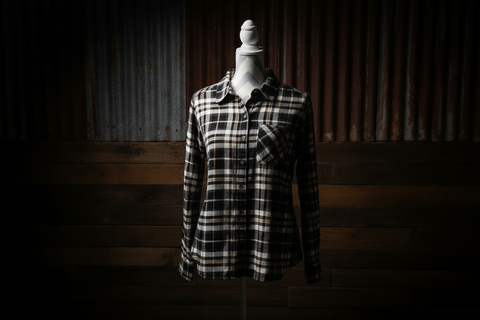 XXL - Made in MI Plaid Flannel Shirt by Center Road Studio