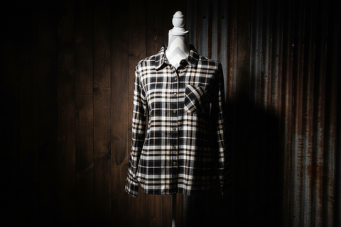 XL - Made in MI Plaid Flannel Shirt by Center Road Studio