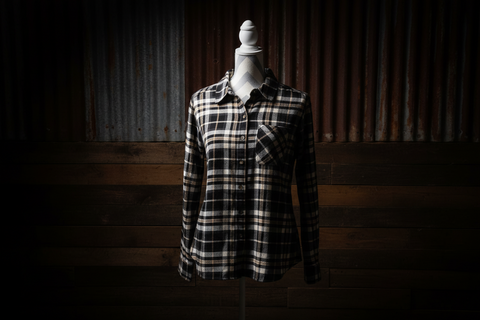 XXL - Made in MI Plaid Flannel Shirt by Center Road Studio