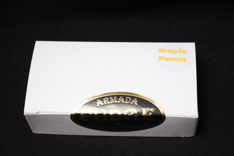 1/4 Pound Armada Fudge and Confections Maple Pacan Fudge