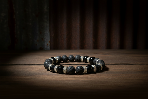 Black Lava Stone Diffuser Bracelet