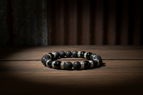 Black Lava Stone Diffuser Bracelet