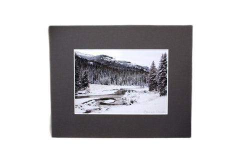 Genna Card Snowy River Bend Print