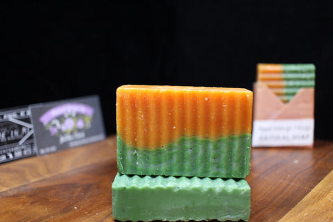 Natural Handmade Apple Mango Tango Soap by Joellen Clark