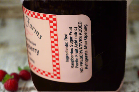 Red Raspberry Preserves by Cove Creek Farms