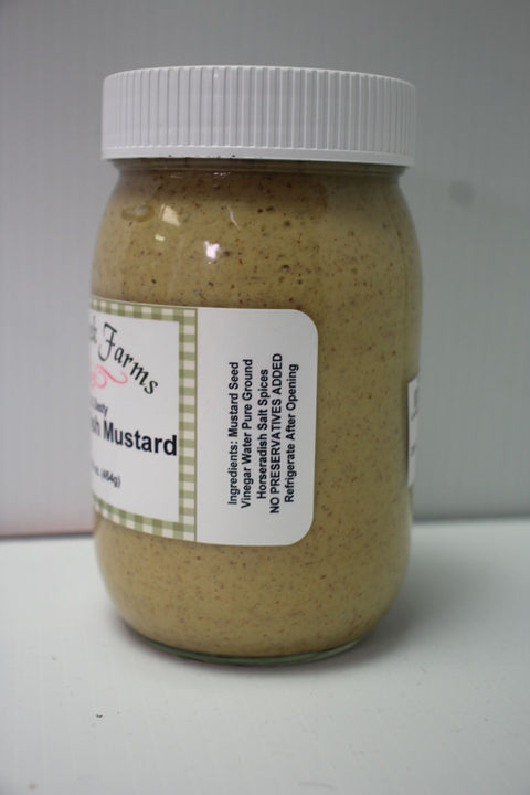 Horseradish  Mustard by Cove Creek Farms