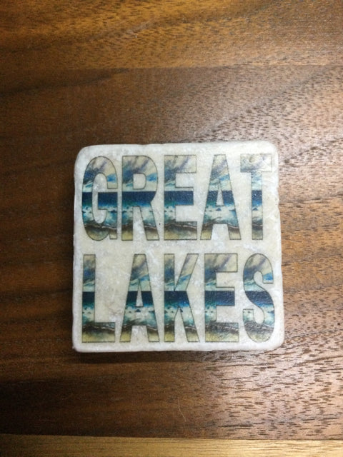 Great Lakes Magnet Tile by Ravaged Barn