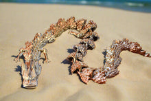 Load image into Gallery viewer, 22.5 Inch Gold &amp; Bronze 3-D printed Dragon by AMLinspirations
