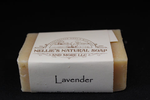 Nellies Natural Soap Lavender Goat Milk Soap