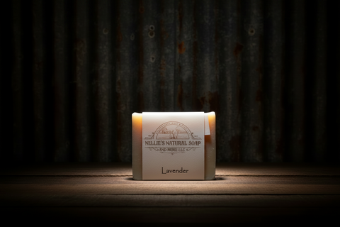 Nellies Natural Soap Lavender Goat Milk Soap