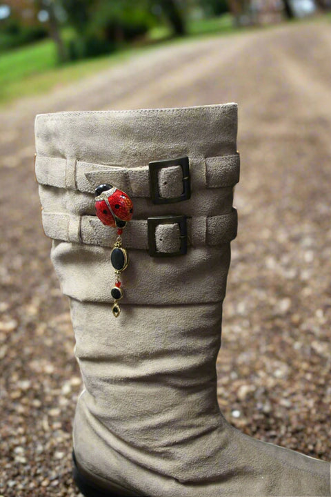 Lucky Ladybug Clip Jewelry by Boho Bling