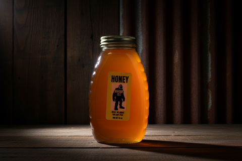 BIGFOOT BEE CO RAW MICHIGAN HONEY 16 OZ
