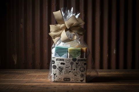 Soap Gift Basket Natural Handmade Soaps by Joellen Clark