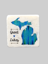 Load image into Gallery viewer, Great Heart Lakes Magnet Tile by Ravaged Barn Accessories
