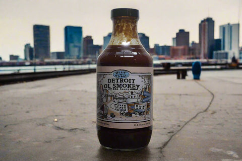 Detroit Ol' Smokey BBQ Sauce by Blue Kuna