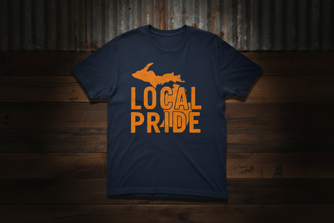 Local Pride Michigan Navy Tee