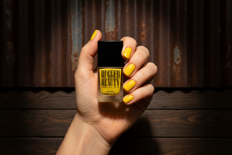 Rugged Beauty Sunflower Nail Polish