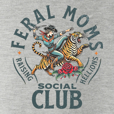 Feral Moms Social Club T-shirt