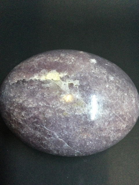 Lepidolite Palmstone by Pirate Booty and Crystal Treasures