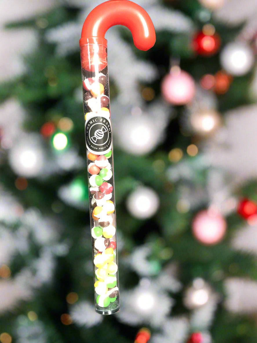 Freeze Dried Frizzle Candy Cane by Cosmic Frandy