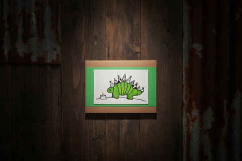 Green Dino by Cards For A Cause