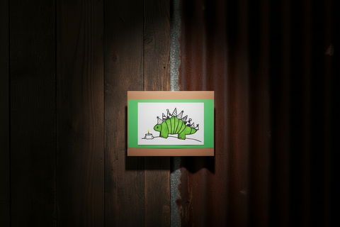 Green Dino by Cards For A Cause