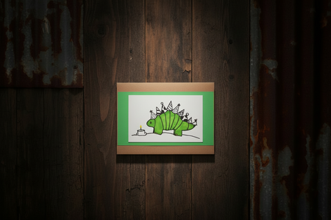 Green Dino by Cards For A Cause