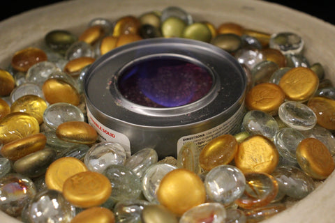 Concrete Flame Golden Glow Bowl by Concrete Flame MI