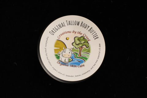 Original Tallow Body Butter, 2oz by Creations by the Creek