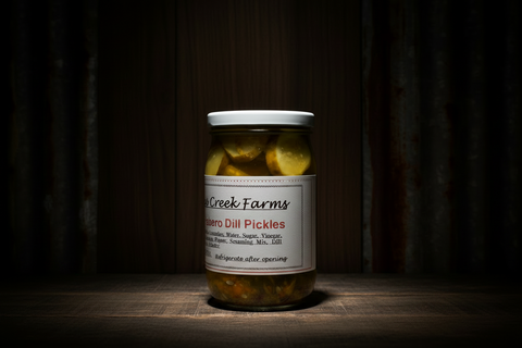 Habanero Dill Pickles by Cove Creek Farms