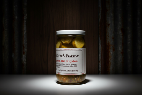 Habanero Dill Pickles by Cove Creek Farms