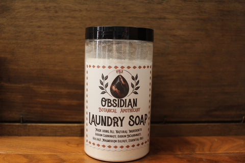 Obsidian Botanical Apothecary Natural Laundry Soap