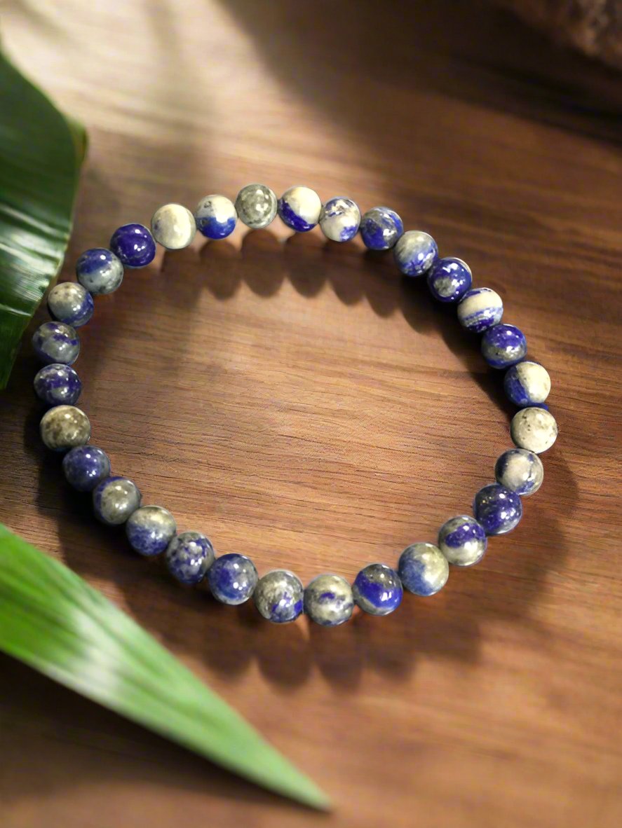 Lapis Lazuli Bracelet by Pirate Booty and Crystal Treasures