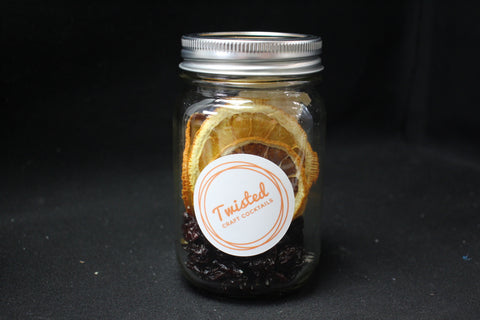 Twisted Craft Cocktails Cherry Citrus Smash Infusion Jar