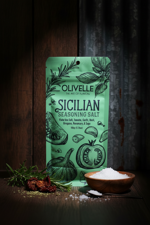 Olivelle Sicilian Seasoning Salt