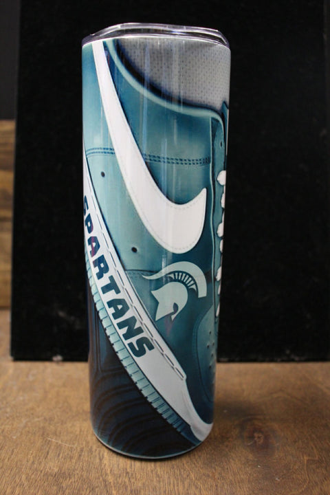 Michigan State Cleat 20 Oz Stainless Steel Tumbler