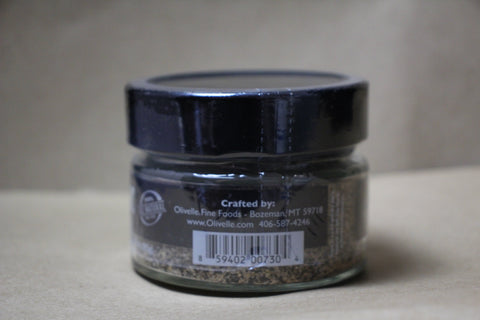 Black Garlic Infused Sea Salt by Olivelle