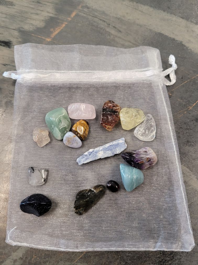 Assorted Crystals by Pirate Booty and Crystal Treasures