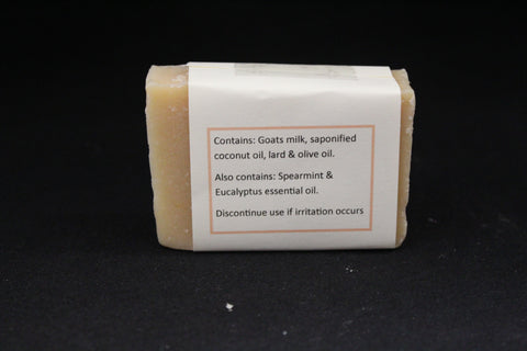 Spearmint Eucalyptus Goat Milk Soap by Nellie's Natural Soap