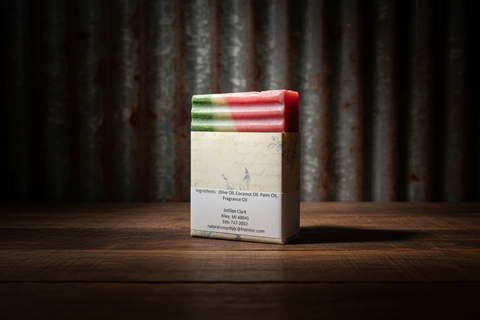 Natural Handmade Watermelon Soap by Joellen Clark