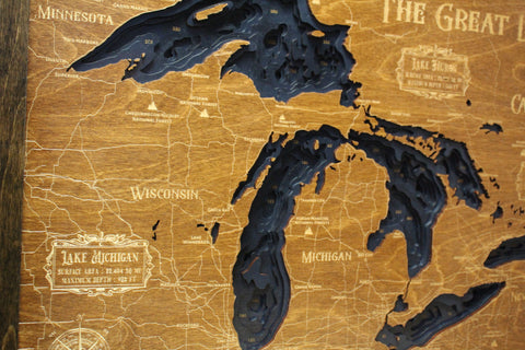 The Great Lakes by Lucky Arrow designs