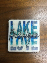 Load image into Gallery viewer, Lake Love Magnet Tile by Ravaged Barn
