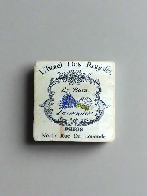 L'hotel Des Rosales Tile Magnet by Ravaged Barn