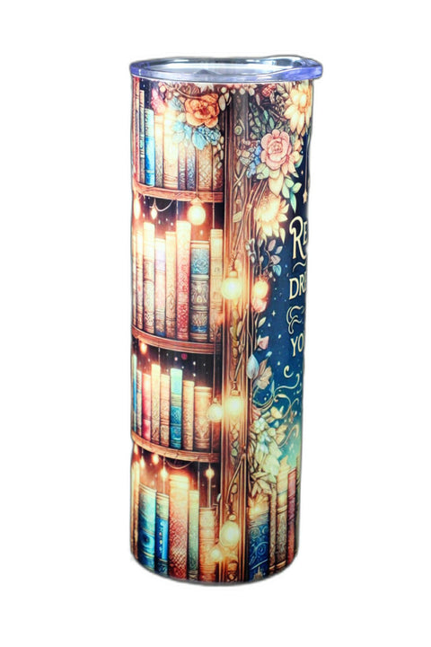 Reading is Dreaming 20 ounce Travel Cup