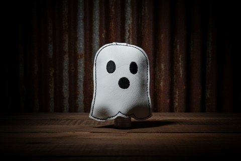 Ghost Handmade Vinyl Hand Sanitizer Holder – Stitching Critters