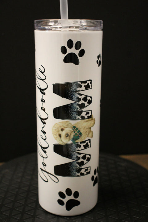 Goldendoodle Mom Tumbler by Blue Petal Gifts