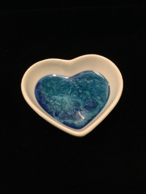Beach Lovers Heart Ring Dish by Ravaged Barn