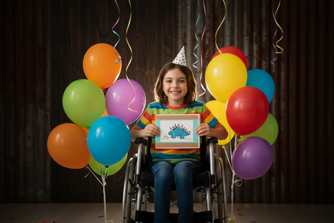 Dino Birthday Card by Cards For A Cause