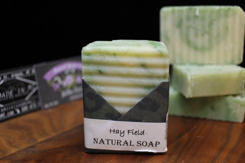 Natural Handmade Hay Field Soap by Joellen Clark